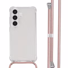 imoshion Coque arrière transparente avec cordon Samsung Galaxy S26 - Rose Doré