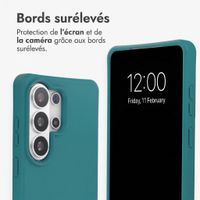 imoshion Coque arrière Color avec cordon amovible et MagSafe Samsung Galaxy S26 Ultra - Dark Green