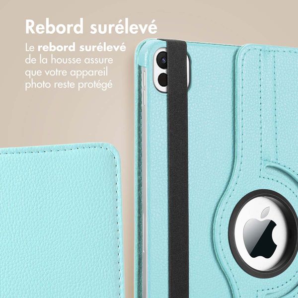 imoshion Coque tablette rotatif à 360° Apple iPad Pro 13 (2025) M5 / (2024) M4 - Bleu clair