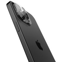 Spigen Optik Lens Protector - Protection complète de la caméra (lot de 2) Apple iPhone 16 Pro / 16 Pro Max / 15 Pro / 15 Pro Max / 14 Pro / 14 Pro Max - Crystal Clear