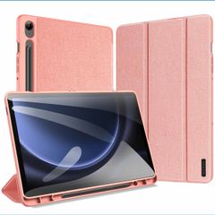 Dux Ducis Coque tablette Domo Samsung Galaxy Tab S10 FE / S9 FE - Rose