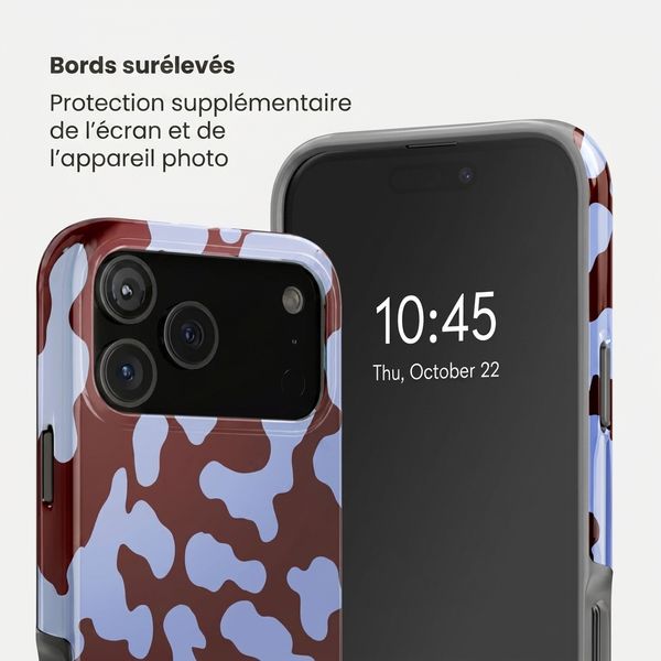 Selencia Coque arrière Vivid Apple iPhone 18 Pro Max / 17 Pro Max - Moo'd Lavender Glow