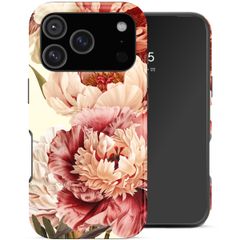 Selencia Coque arrière Vivid avec MagSafe Apple iPhone 18 Pro Max / 17 Pro Max - Vintage Peony