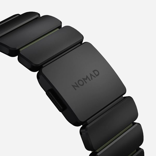 Nomad Bracelet Stratos Apple Watch | 44/45/46/49 mm - Forest Green / Black Titanium