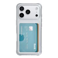 imoshion Coque silicone avec porte-cartes Apple iPhone 18 Pro / 17 Pro - Transparent