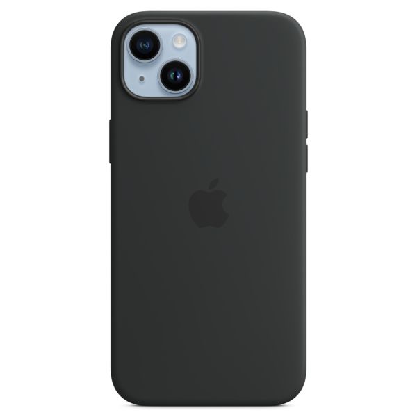 Apple Coque en silicone MagSafe Apple iPhone 14 Plus - Midnight