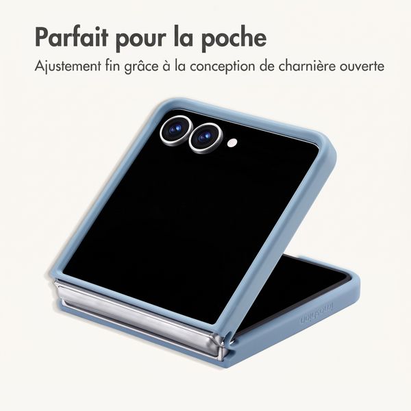 imoshion Coque Color Guard Samsung Galaxy Z Flip 8 - Bleu clair