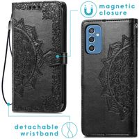 imoshion Etui de télephone Mandala Samsung Galaxy M52 - Noir