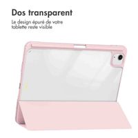 imoshion Coque tablette rigide Trifold Apple iPad Air 13 pouces (2026) M4 / (2025) M3 / (2024) M2 - Rose