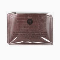 Selencia Pochette ordinateur Croco 15-16 pouces - Burgundy