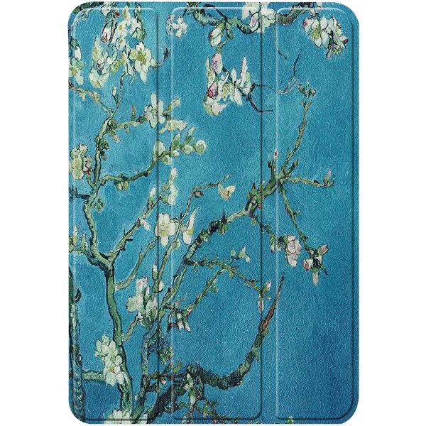 imoshion Coque tablette Design Trifold Apple iPad Mini 7 (2024) / iPad Mini 6 (2021) - Green Plant