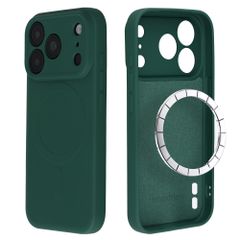 imoshion Coque Couleur avec MagSafe Apple iPhone 18 Pro Max / 17 Pro Max - Vert foncé
