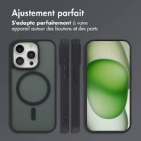 imoshion Coque Color Guard avec MagSafe Apple iPhone 15 Pro - Noir