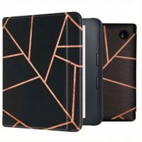 imoshion Design Slim Hard Sleepcover avec support Tolino Vision 5 - Black Graphic