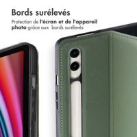 Accezz Coque tablette Classic Samsung Galaxy Tab S10 Plus / Tab S9 FE Plus / Tab S9 Plus - Vert
