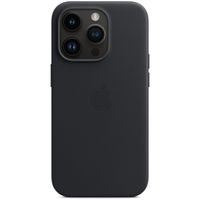 Apple Coque Leather MagSafe Apple iPhone 14 Pro - Midnight