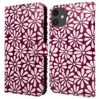 imoshion Étui de télephone portefeuille Design Apple iPhone 11 - Bloom Love Blush
