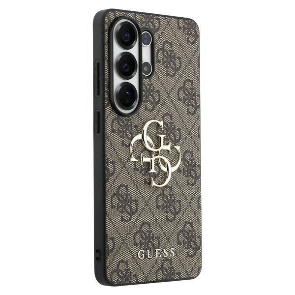 Guess Coque 4G Metal Logo Backcover Samsung Galaxy S26 Ultra - Marron