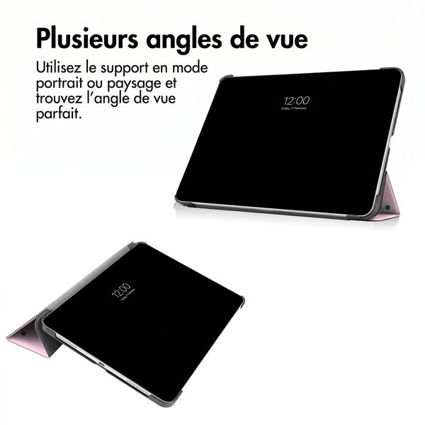 imoshion Coque tablette Design Trifold Apple iPad Air 11 pouces (2026) M4 / (2025) M3 / (2024) M2 / Air 5 (2022) / Air 4 (2020) - Happy Dots