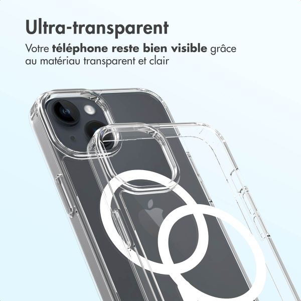 Accezz Coque arrière Xtreme Impact avec MagSafe Apple iPhone 14 - Transparent