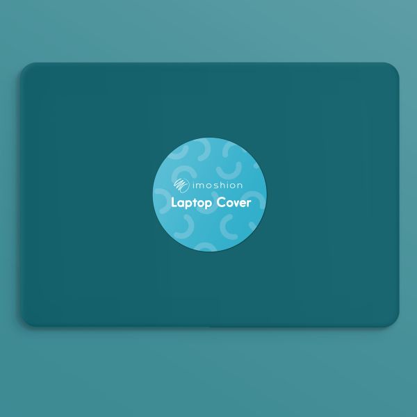 imoshion Coque rigide Apple MacBook Air 13 pouces (2018-2020) - Petrol Green