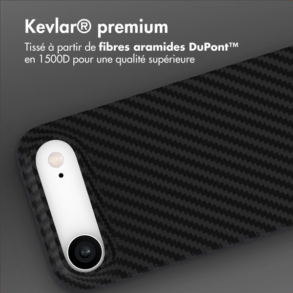 Accezz Coque Kevlar® MagSafe Apple iPhone Air - Noir