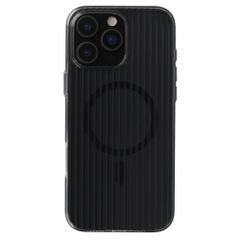 Accezz Coque arrière Lite avec MagSafe | Fluted | Apple iPhone 16 Pro - Noir