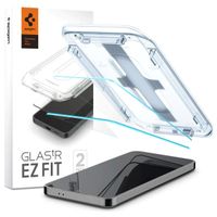Spigen Protection d'écran en verre trempé GLAStR Fit 2 Paquets + Applicator Samsung Galaxy S24 Plus / S25 Plus