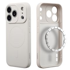 imoshion Coque Couleur avec MagSafe Apple iPhone 17 Pro Max - Beige