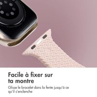 imoshion Bracelet tressé en silicone Apple Watch | 44/45/46/49 mm - Rose