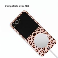 Selencia Coque arrière Vivid avec MagSafe Samsung Galaxy Z Flip 8 - Wild Leo
