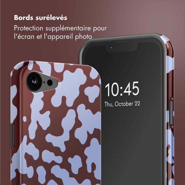 Selencia Coque arrière Vivid avec MagSafe Apple iPhone 17e / 16e - Moo'd Lavender Glow
