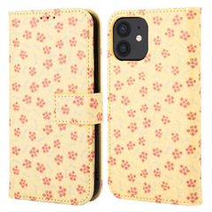 imoshion Étui de télephone portefeuille Design Apple iPhone 11 - Sunny Yellow Petite Flowers
