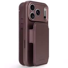 Decoded Portefeuille détachable 2 en 1 en cuir MagSafe Apple iPhone 18 Pro / 17 Pro - Chocolate Brown