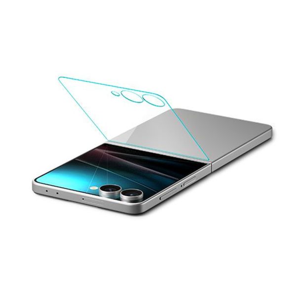Spigen EZ Fit Glas.tR avec plateau d'installation - 1 pack Samsung Galaxy Z Flip 7