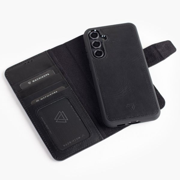 Wachikopa Étui de télephone portefeuille Magic 2-in-1 Samsung Galaxy S23 FE - Noir