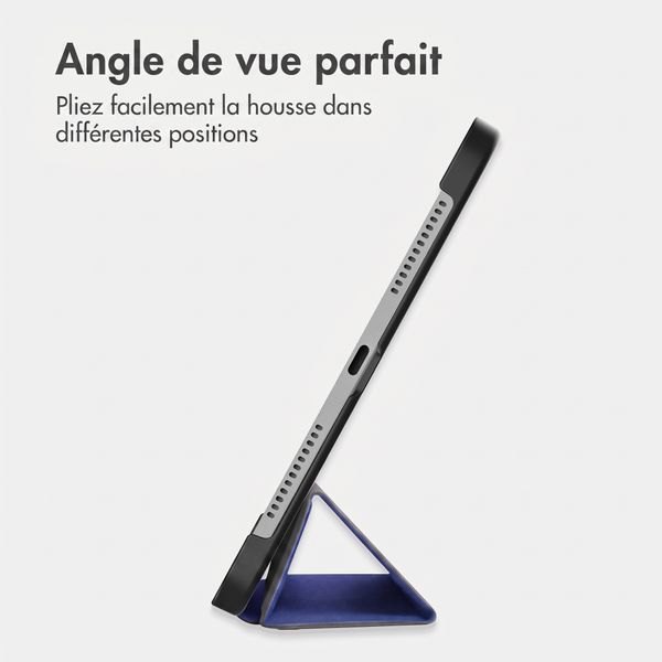 imoshion Coque tablette Trifold Samsung Galaxy Tab A9 Plus - Cobalt Blue