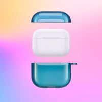 imoshion Coque Néon Apple AirPods 4 - Bleu Foncé