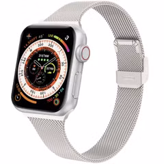 imoshion Bracelet pliant Milanese Apple Watch | 38/40/41/42 mm - Starlight