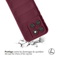 imoshion EasyGrip Backcover Motorola Moto G77 - Aubergine