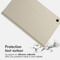 Accezz Coque tablette Classic Samsung Galaxy Tab A9 Plus - Greige