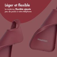 imoshion Coque Couleur Apple iPhone 15 - Wine Red