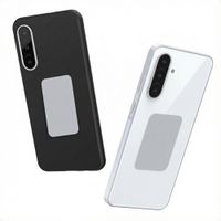 imoshion Lot de 2 plaques métalliques pour support magnétique - Gris