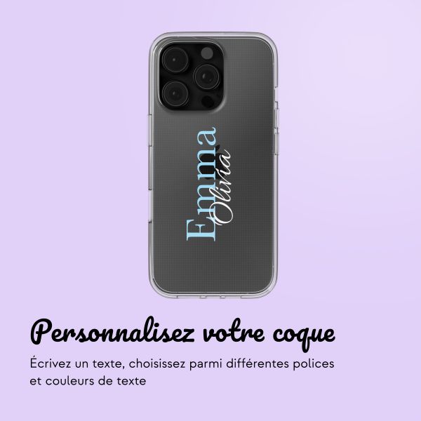 Coque avec votre propre photo et/ou texte Apple iPhone 16 Pro Max - Naam