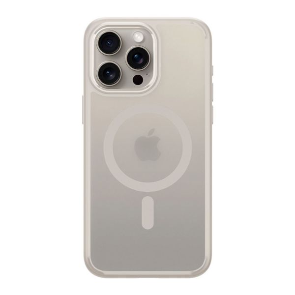 Spigen Coque Ultra Hybrid MagSafe Apple iPhone 15 Pro - Frost Natural Titanium