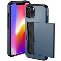 imoshion Coque arrière avec porte-cartes Apple iPhone 14 - Bleu foncé