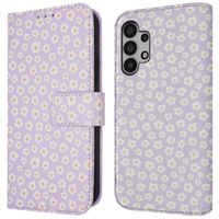 imoshion Étui de télephone portefeuille Design Samsung Galaxy A32 (5G) - White Daisy