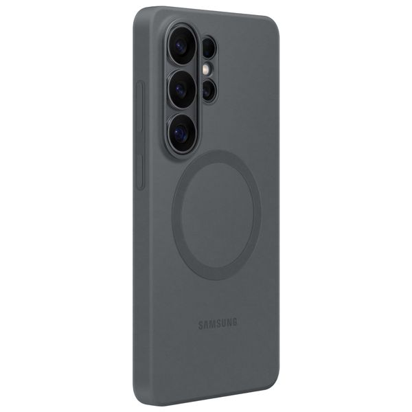 Samsung Coque arrière magnétique en silicone Samsung Galaxy S26 Ultra - Black