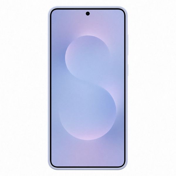 Samsung Original Coque en silicone Samsung Galaxy S25 Edge - Light Blue