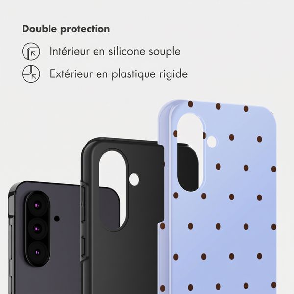 Selencia Coque arrière Vivid Samsung Galaxy A36 / A56 - Happy Dots Digital Sky
